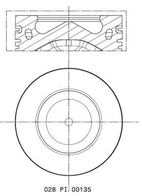 Mahle 028 PI 00135 000 -  -