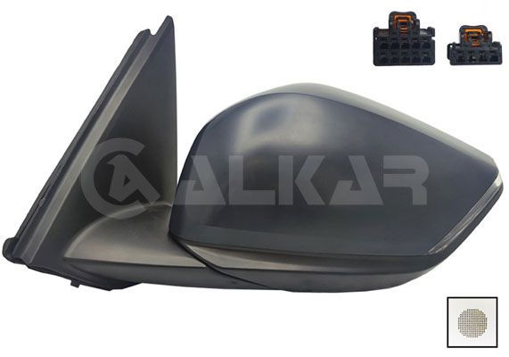 Alkar 6145775 - Spätné zrkadlo -