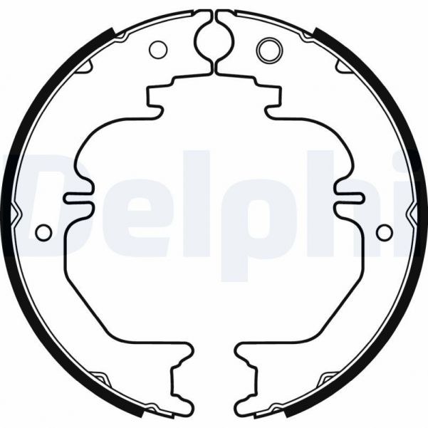 Delphi LS2132 - Brzdové čeľuste -
