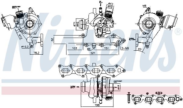 Nissens 93470 -  -