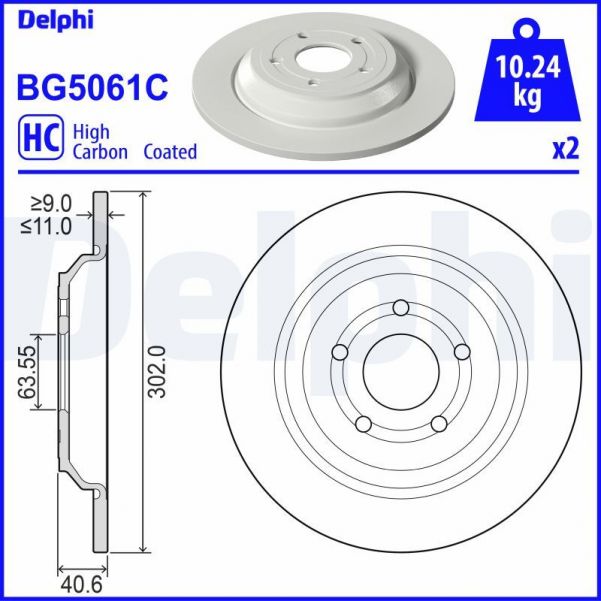 Delphi BG5061C