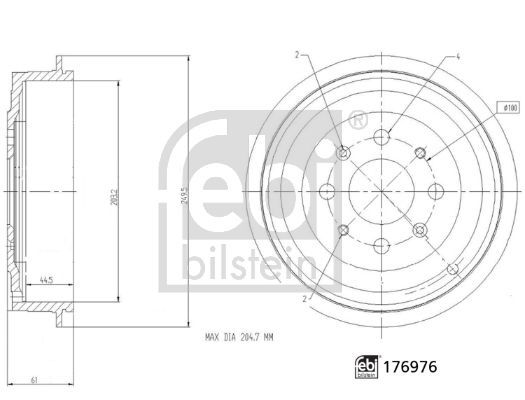 Febi 176976