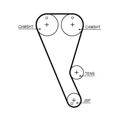 Gates T363HOB