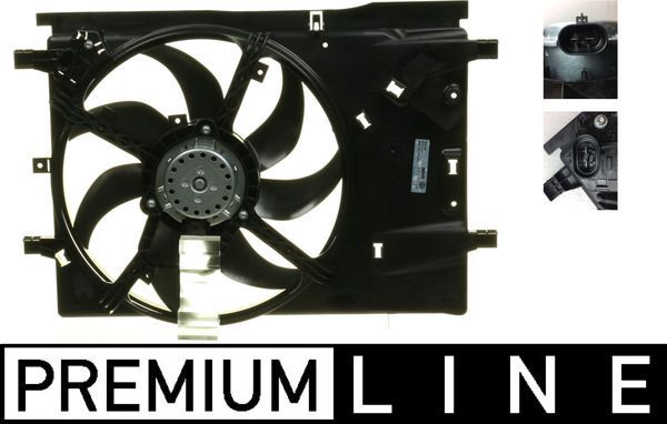 Mahle CFF 183 000P - Ventilátor motora -