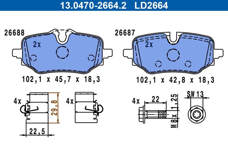 ATE 13.0470-2664.2