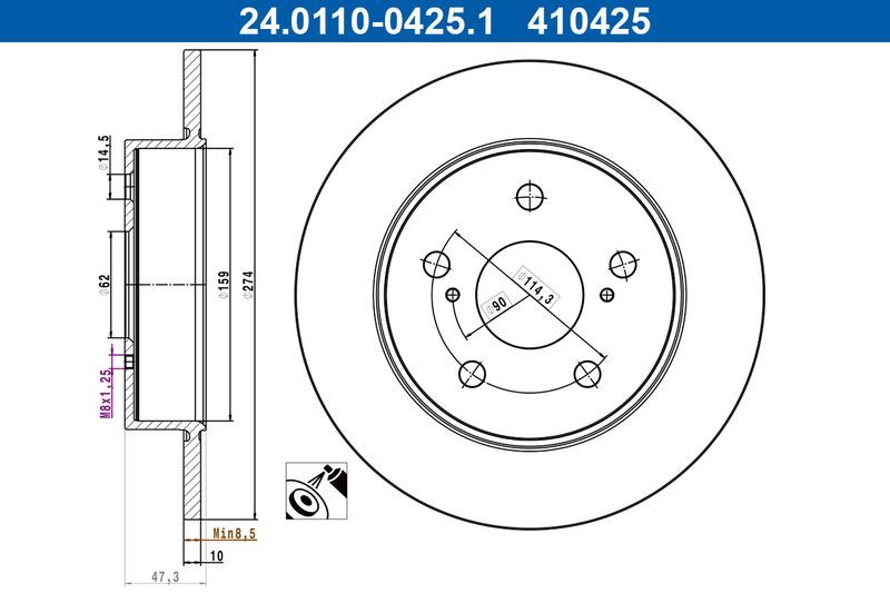 ATE 24.0110-0425.1