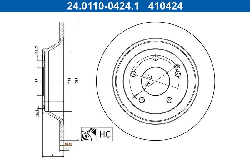 ATE 24.0110-0424.1