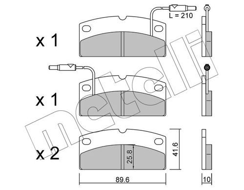 Metelli 22-1231-0