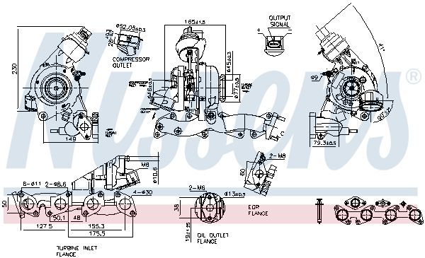 Nissens 93126 -  -
