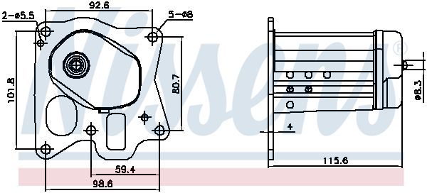Nissens 989455 -  -