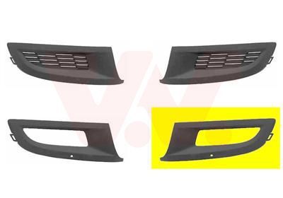 Van Wezel 5829593 - Vetracia mriežka v nárazníku -