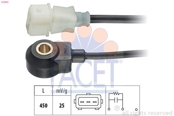 Facet 9.3023 - Snímač klepania -