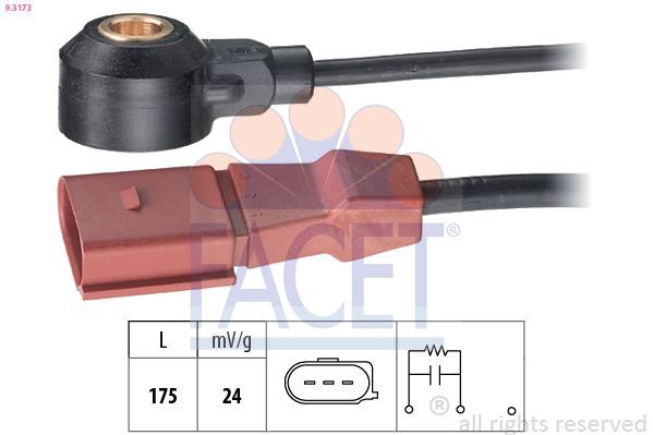 Facet 9.3173 - Snímač klepania -