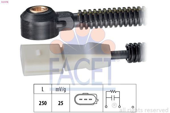 Facet 9.3178 - Snímač klepania -