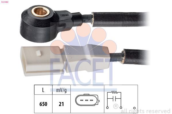 Facet 9.3183 - Snímač klepania -