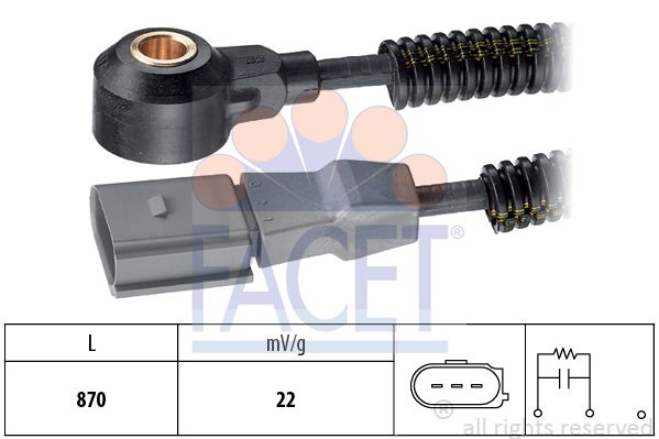 Facet 9.3192 - Snímač klepania -