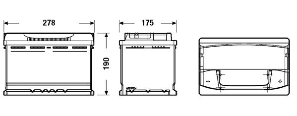 Exide EA770