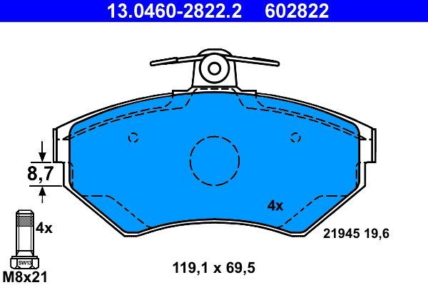 ATE 13.0460-2822.2