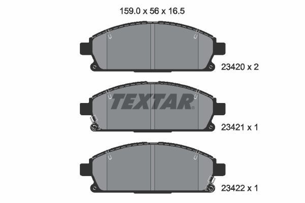 Textar 2342001