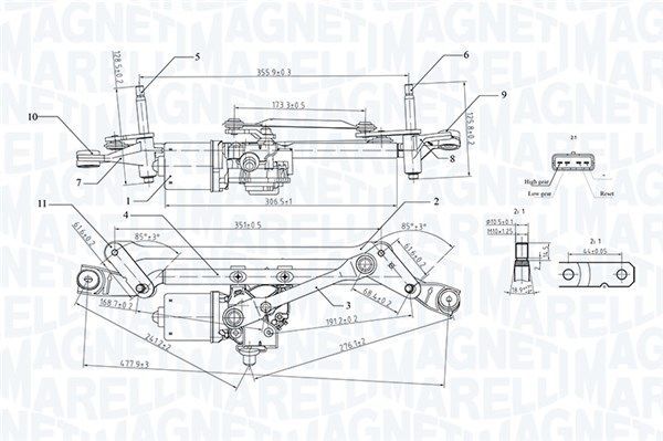 Magneti Marelli 064351736010 -  -