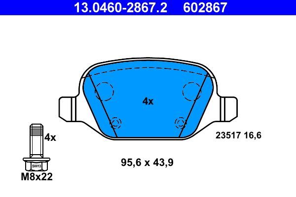 ATE 13.0460-2867.2