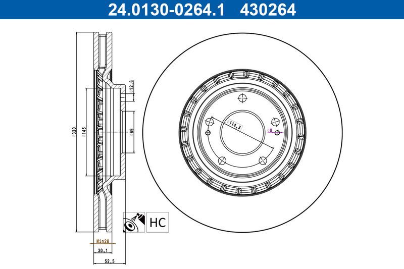 ATE 24.0130-0264.1