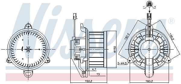Nissens 87579 -  -