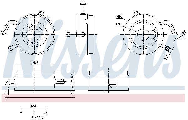 Nissens 91470 -  -