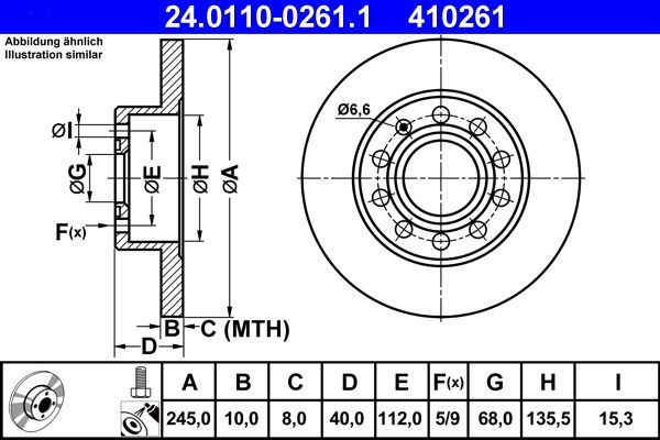 ATE 24.0110-0261.1