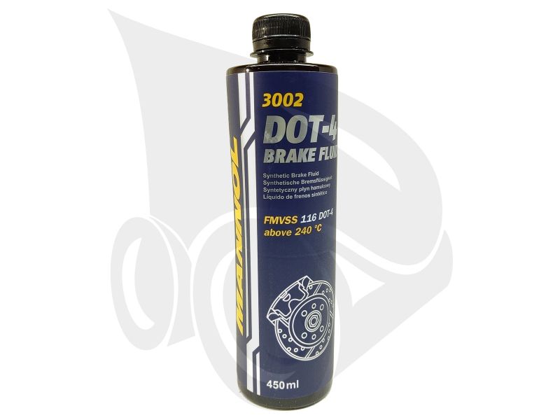 Mannol Brake Fluid DOT-4, 450ml
