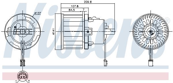 Nissens 87610 -  -