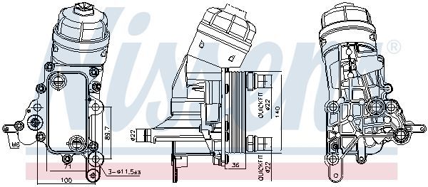 Nissens 91343 -  -