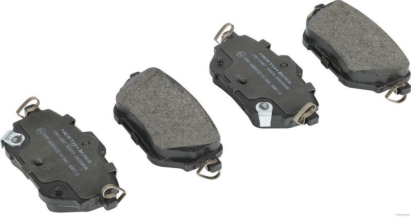 Jakoparts J3612057 - Brzdové platničky -