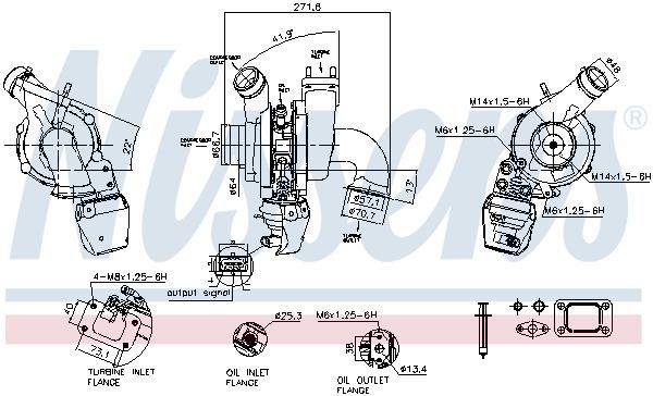 Nissens 93847 -  -