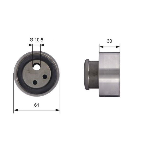 Gates T41118 - Napínacia kladka -