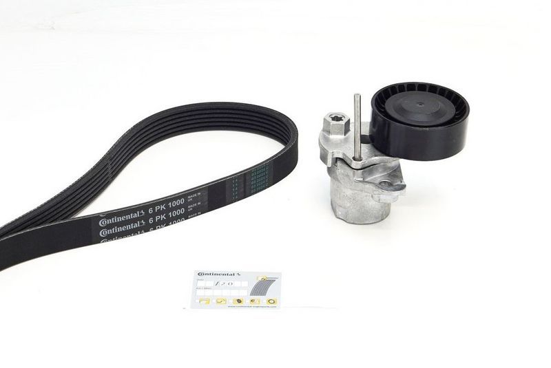 Contitech 6PK1000K1 - Sada klinového rebrovaného remeňa -