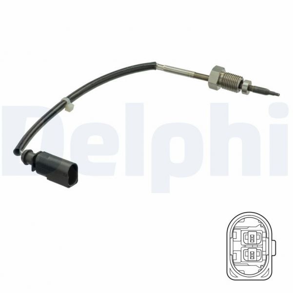 Delphi TS30251 - Snímač teploty výfukových plynov -
