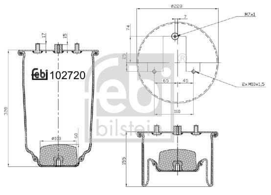 Febi 102720 -  -