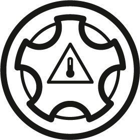 NRF 455625 - Uzatvárací kryt nádobky chladiča -