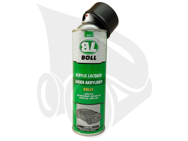 Boll Acrylic Lacquer Rally - Black, 500ml