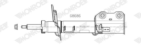 Monroe G8686