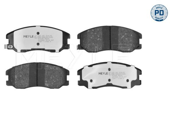 Meyle 025 245 1016/PD - Brzdové platničky -