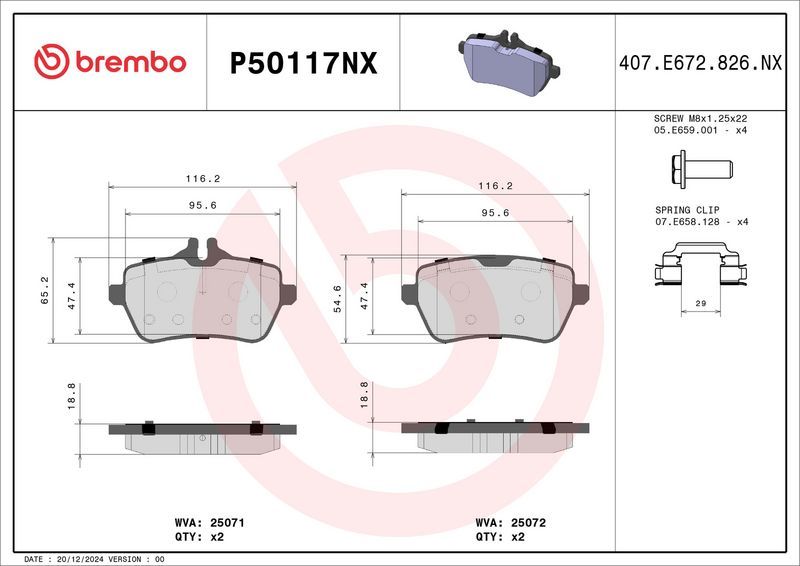 Brembo P50117NX