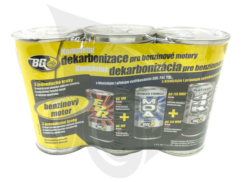 BG Gasoline Engine Decarbonization Kit