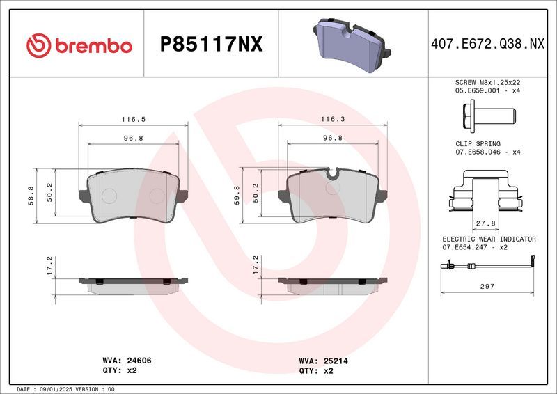 Brembo P85117NX