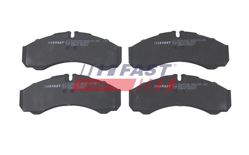 Fast FT29121HD - Brzdové platničky -