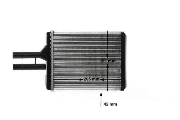 Mahle AH 145 000S - Výmenník tepla vnútorného kúrenia -