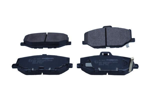 Maxgear 19-3892 - Brzdové platničky -