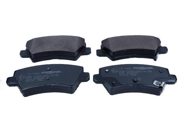 Maxgear 19-3903 - Brzdové platničky -