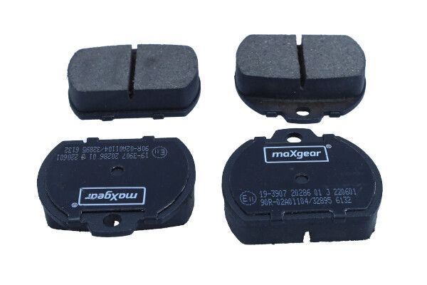 Maxgear 19-3907 - Brzdové platničky -